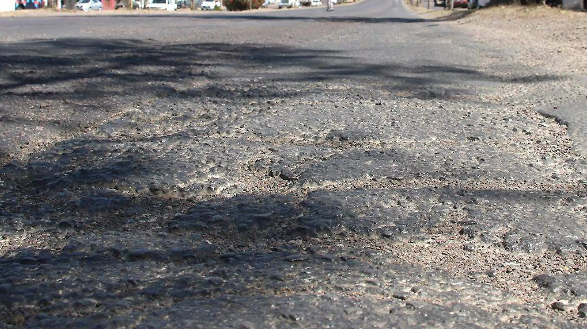 Baches en vialidad